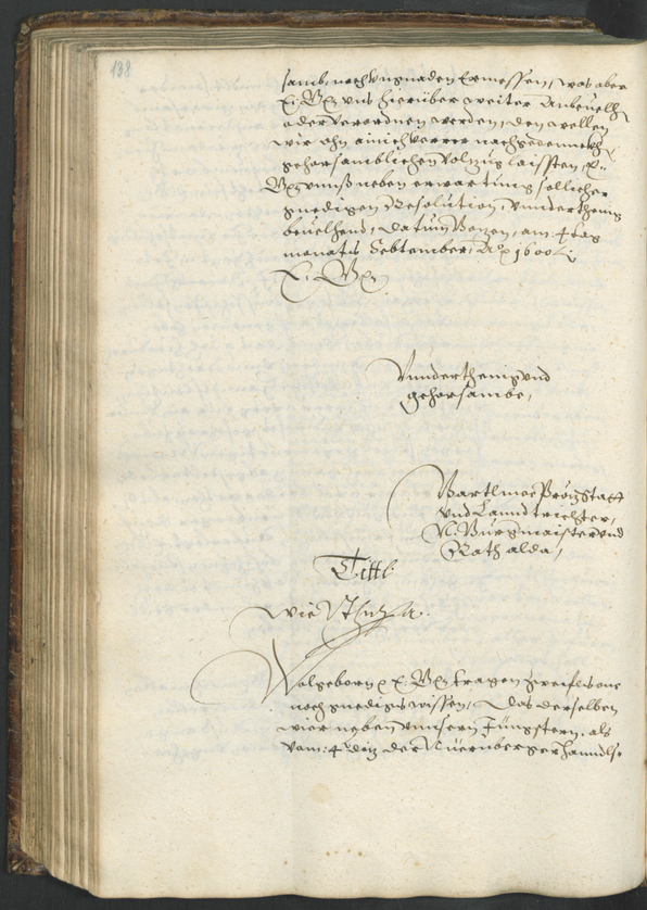 Archivio Storico della Città di Bolzano - BOhisto protocollo consiliare copiale  1598/1601 