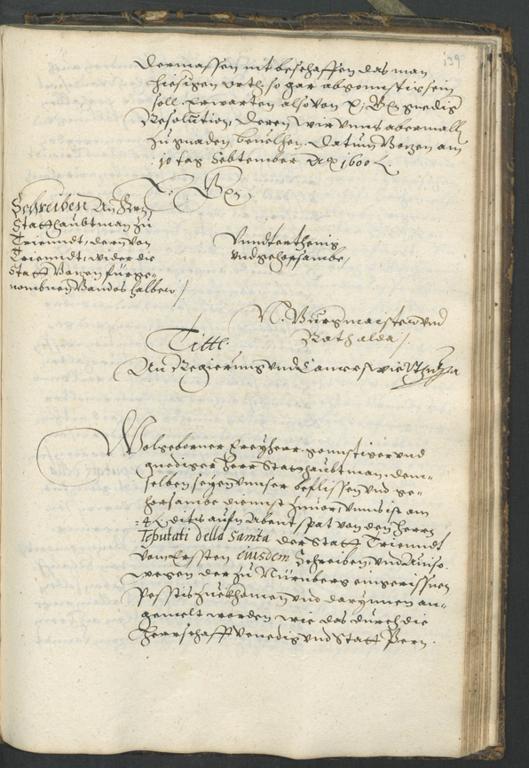 Civic Archives of Bozen-Bolzano - BOhisto Ratskopeibuch 1598/1601 