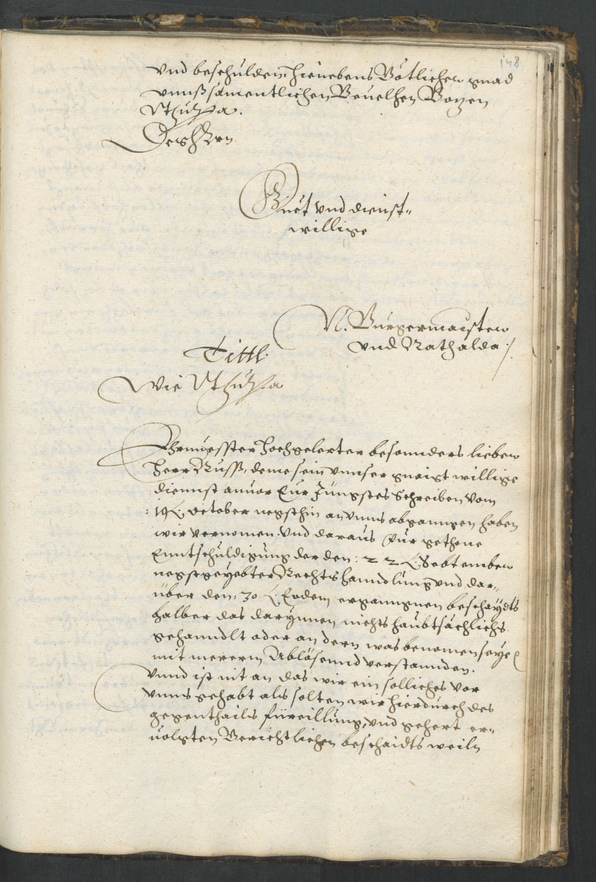 Archivio Storico della Città di Bolzano - BOhisto protocollo consiliare copiale  1598/1601 