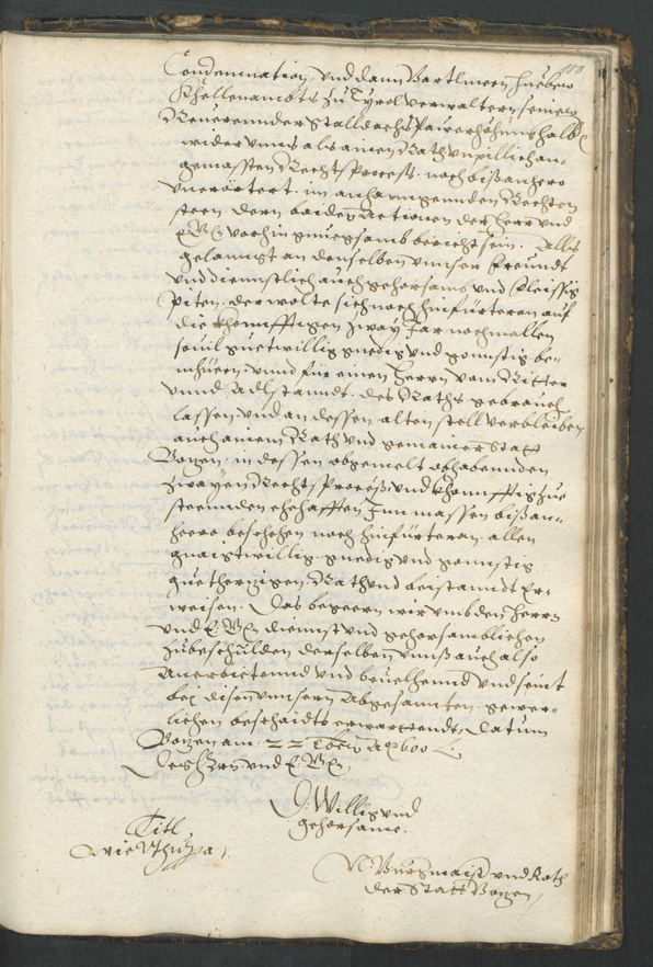 Archivio Storico della Città di Bolzano - BOhisto protocollo consiliare copiale  1598/1601 