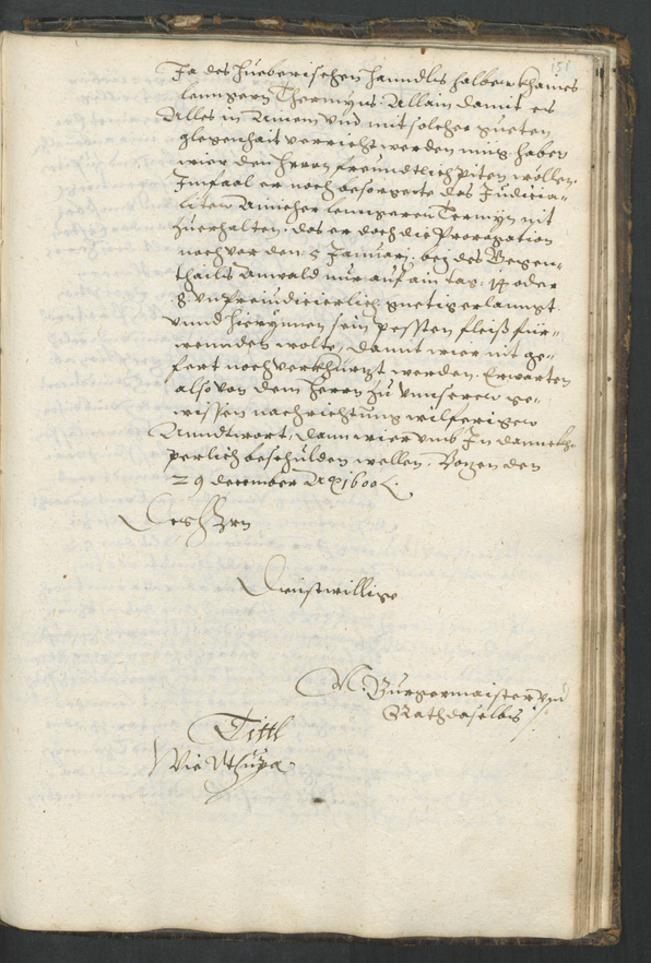 Archivio Storico della Città di Bolzano - BOhisto protocollo consiliare copiale  1598/1601 