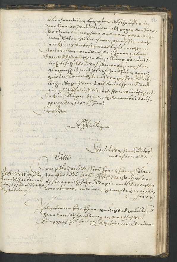 Civic Archives of Bozen-Bolzano - BOhisto Ratskopeibuch 1598/1601 