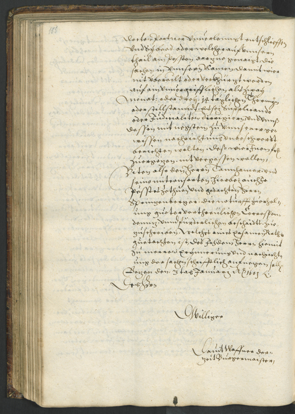 Archivio Storico della Città di Bolzano - BOhisto protocollo consiliare copiale  1598/1601 