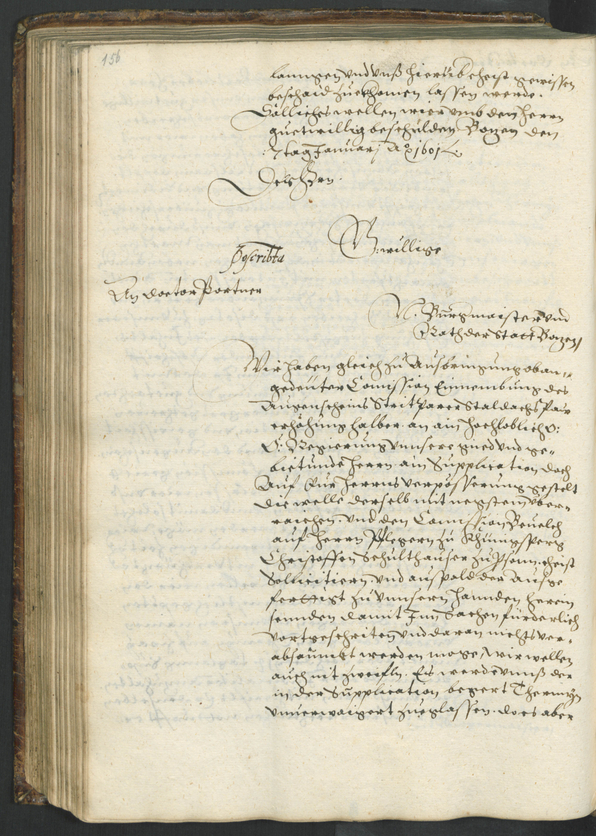 Archivio Storico della Città di Bolzano - BOhisto protocollo consiliare copiale  1598/1601 