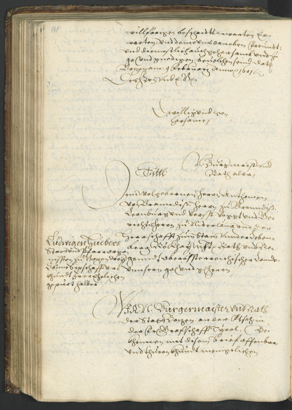 Civic Archives of Bozen-Bolzano - BOhisto Ratskopeibuch 1598/1601 