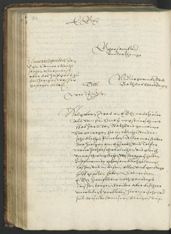 Archivio Storico della Città di Bolzano - BOhisto protocollo consiliare copiale  1598/1601 