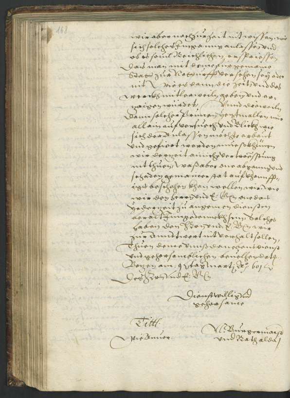 Stadtarchiv Bozen - BOhisto Ratskopeibuch 1598/1601 