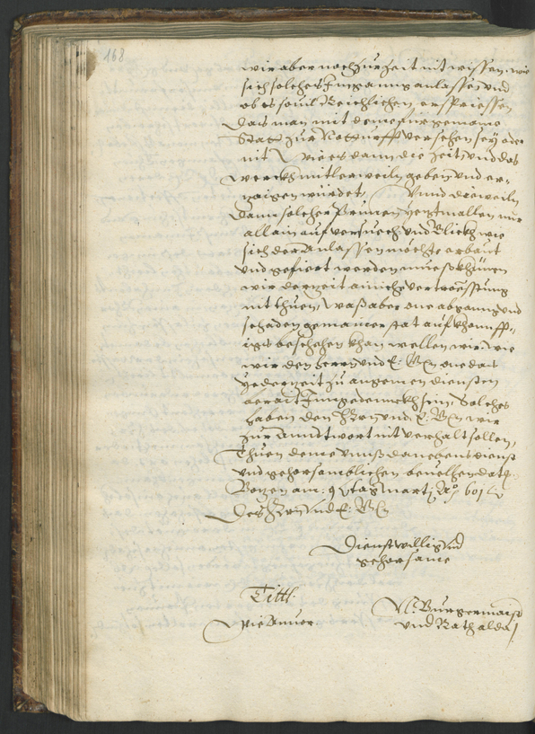 Archivio Storico della Città di Bolzano - BOhisto protocollo consiliare copiale  1598/1601 