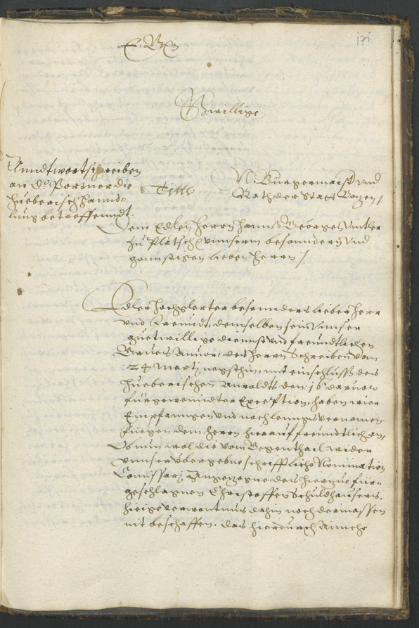 Archivio Storico della Città di Bolzano - BOhisto protocollo consiliare copiale  1598/1601 