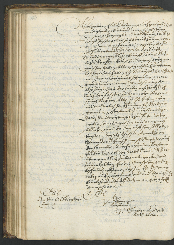 Archivio Storico della Città di Bolzano - BOhisto protocollo consiliare copiale  1598/1601 