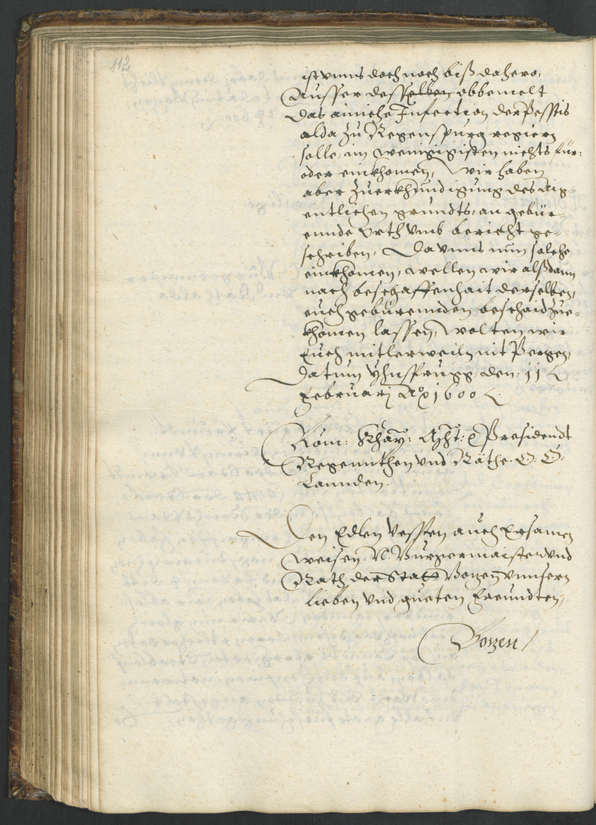 Archivio Storico della Città di Bolzano - BOhisto protocollo consiliare copiale  1598/1601 