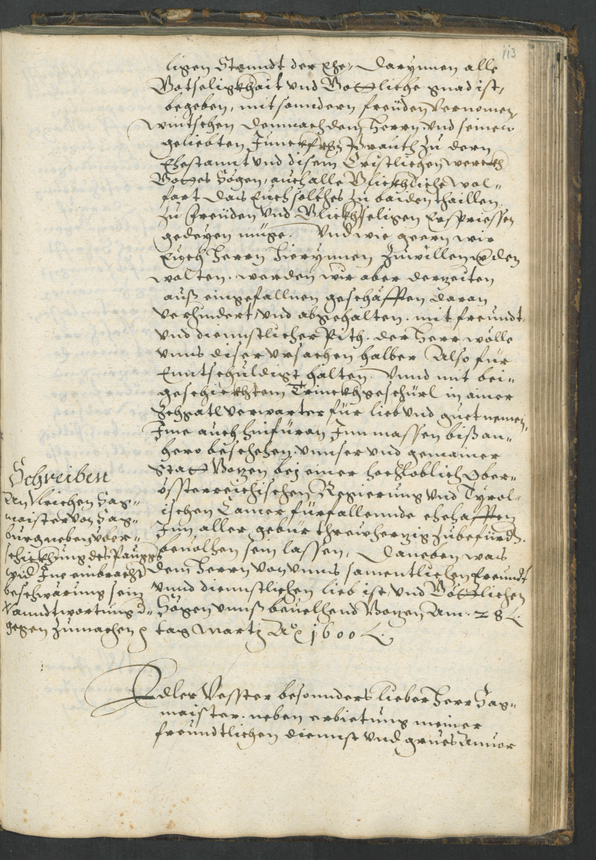 Archivio Storico della Città di Bolzano - BOhisto protocollo consiliare copiale  1598/1601 