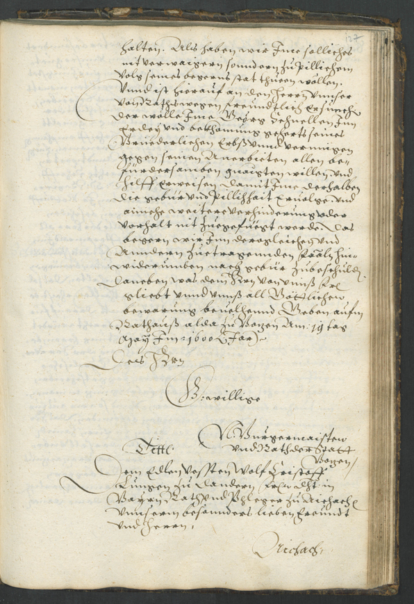 Civic Archives of Bozen-Bolzano - BOhisto Ratskopeibuch 1598/1601 