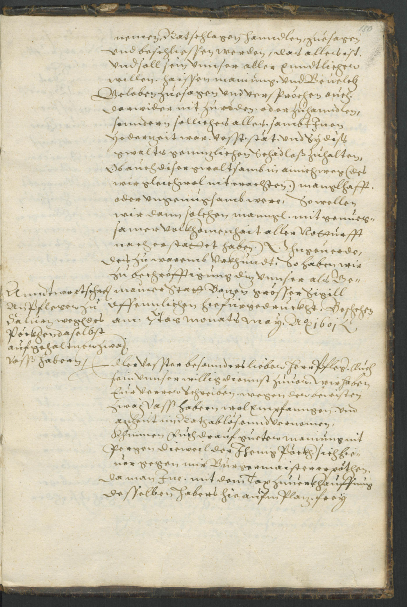 Civic Archives of Bozen-Bolzano - BOhisto Ratskopeibuch 1598/1601 