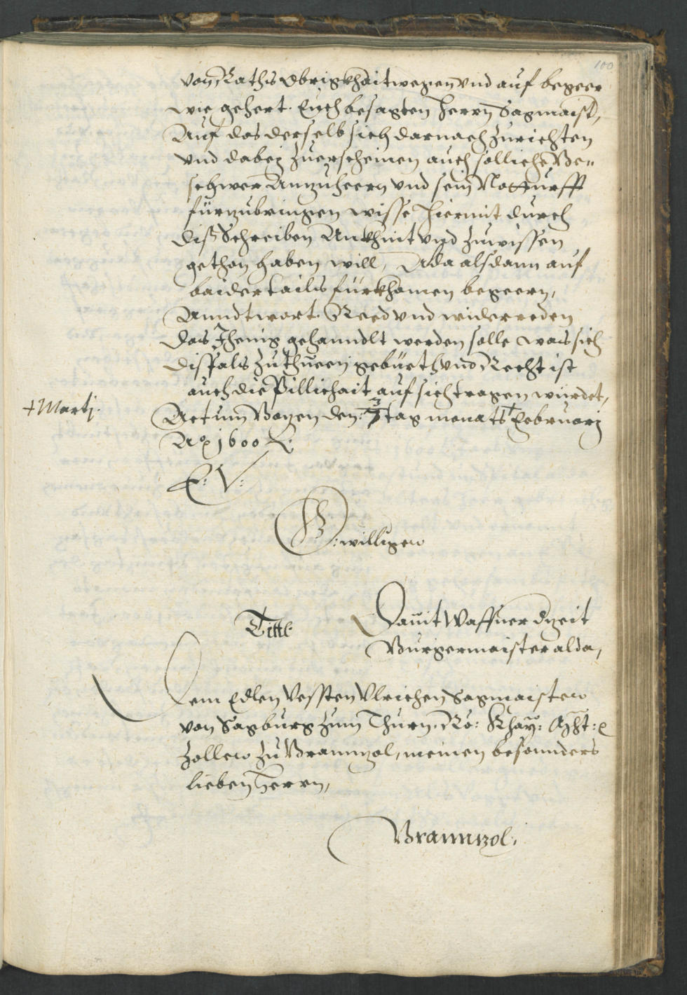 Civic Archives of Bozen-Bolzano - BOhisto Ratskopeibuch 1598/1601 