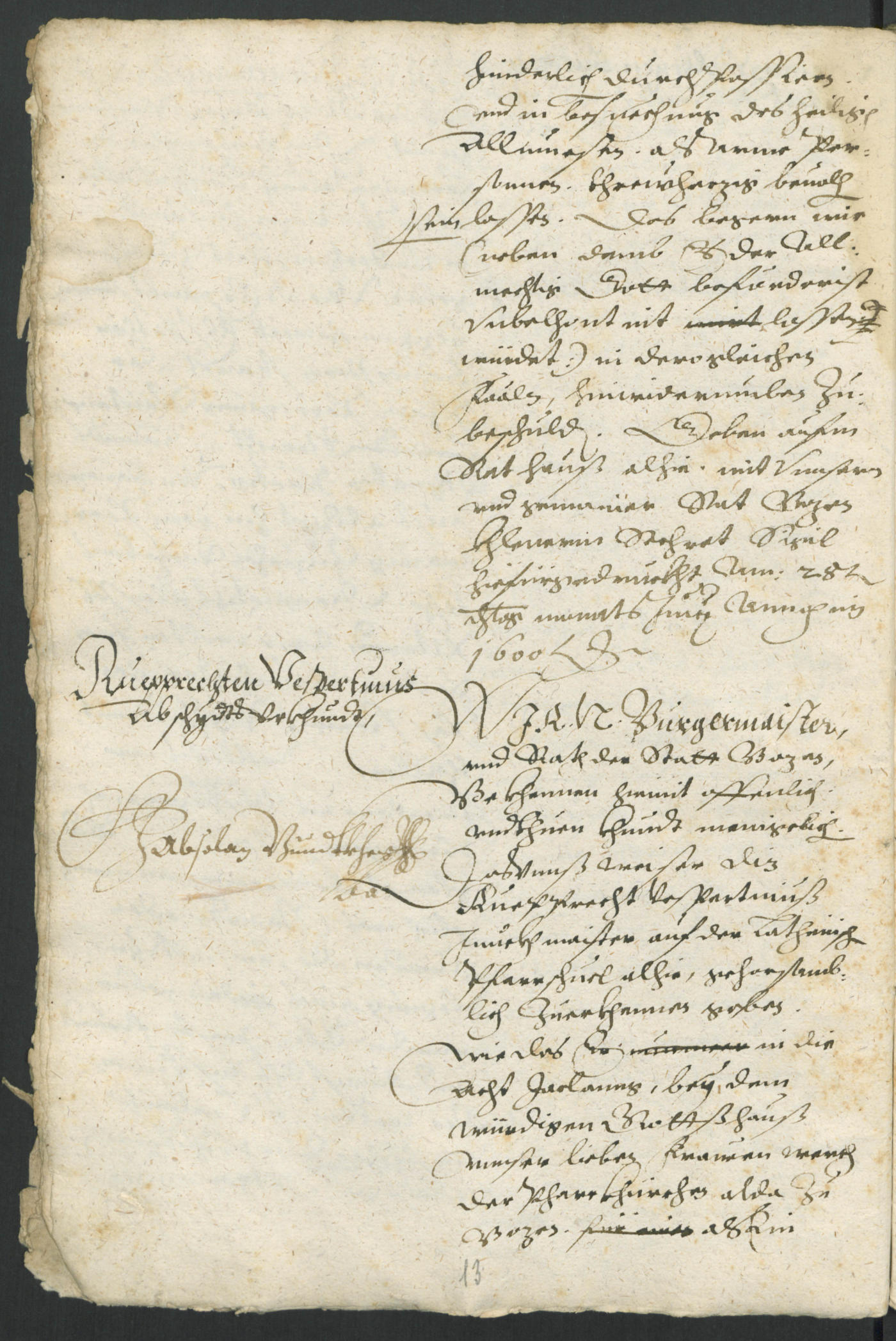 Civic Archives of Bozen-Bolzano - BOhisto Ratskopeibuch 1600/04 