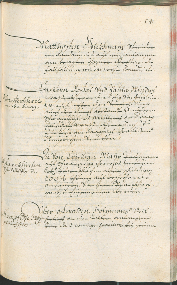 Stadtarchiv Bozen - BOhisto Ratsprotokoll 1685/87 