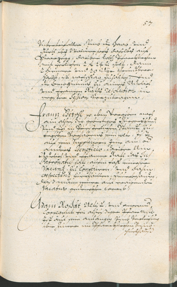 Stadtarchiv Bozen - BOhisto Ratsprotokoll 1685/87 