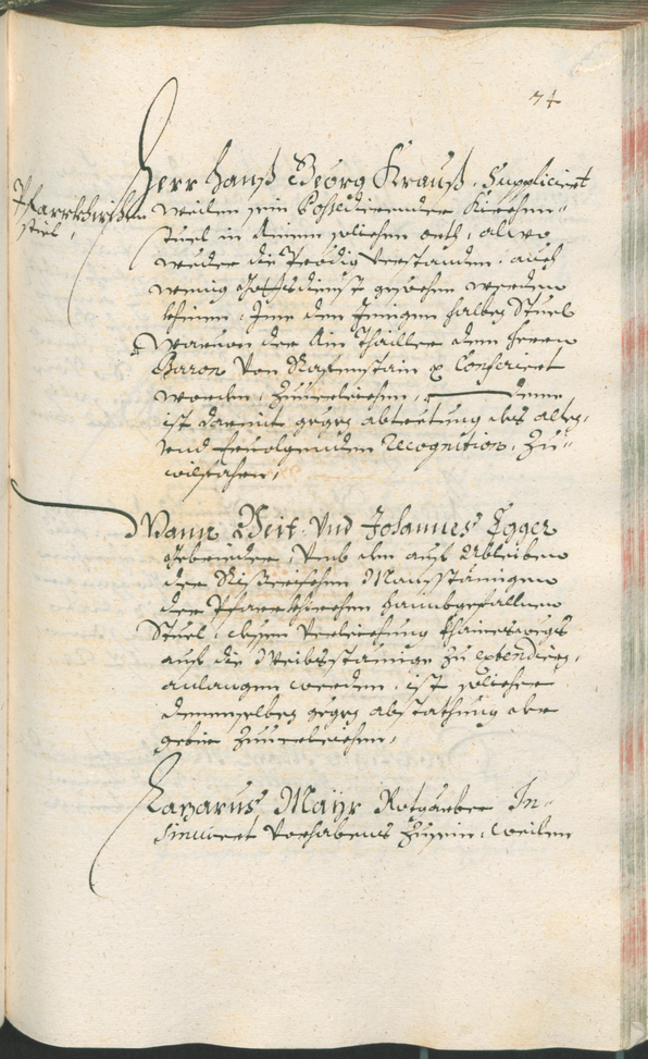 Stadtarchiv Bozen - BOhisto Ratsprotokoll 1685/87 