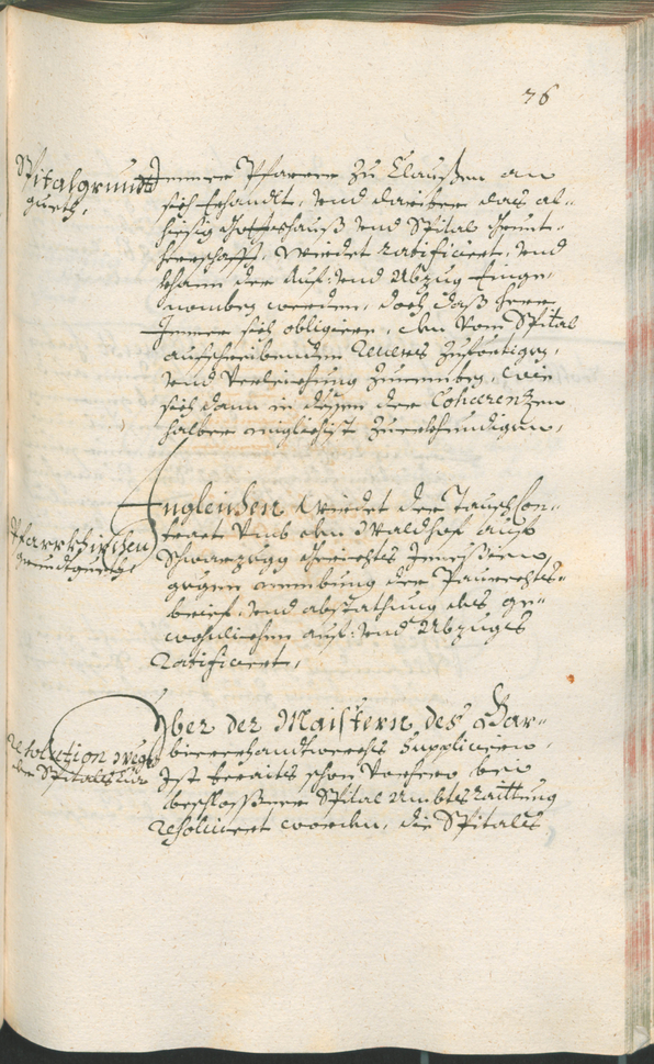 Stadtarchiv Bozen - BOhisto Ratsprotokoll 1685/87 