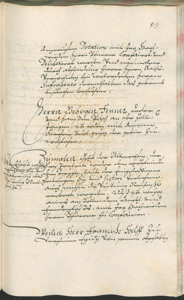 Archivio Storico della Città di Bolzano - BOhisto protocollo consiliare 1685/87 