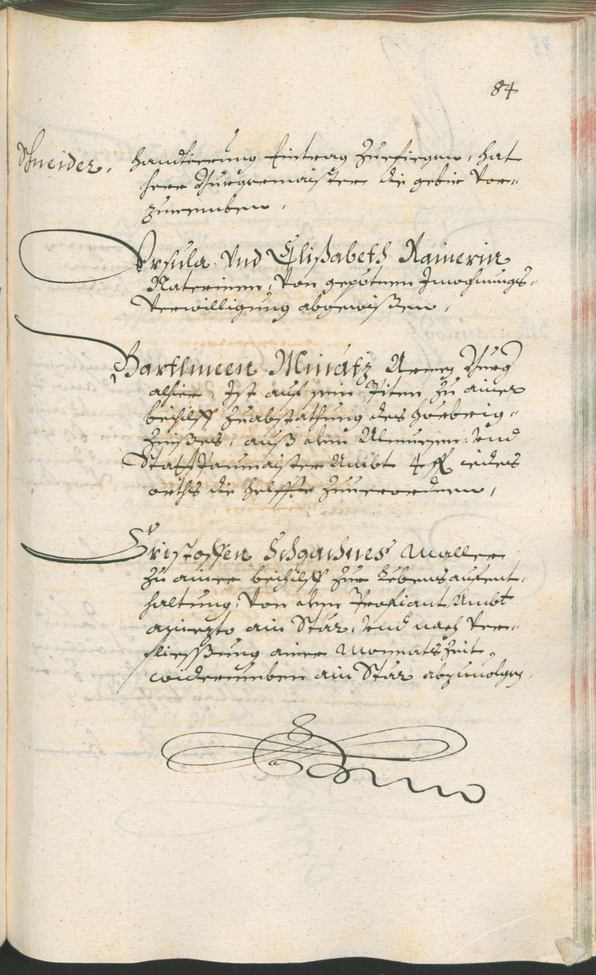 Stadtarchiv Bozen - BOhisto Ratsprotokoll 1685/87 