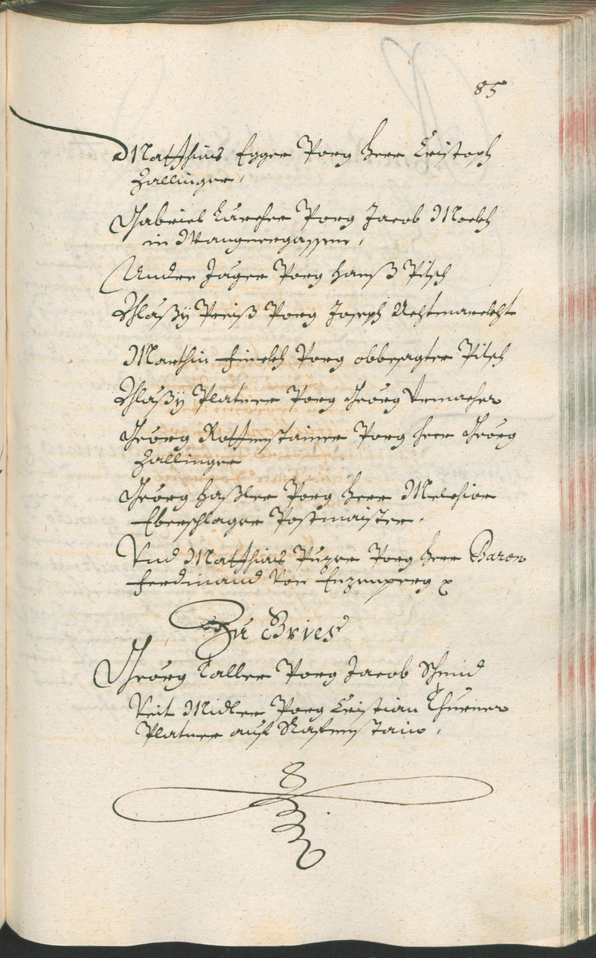 Stadtarchiv Bozen - BOhisto Ratsprotokoll 1685/87 