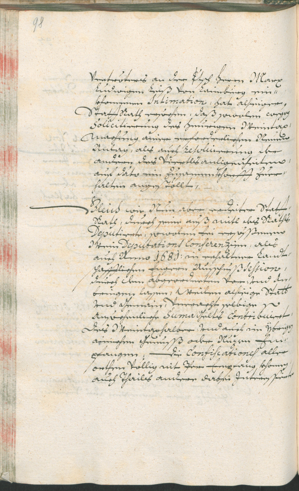 Stadtarchiv Bozen - BOhisto Ratsprotokoll 1685/87 