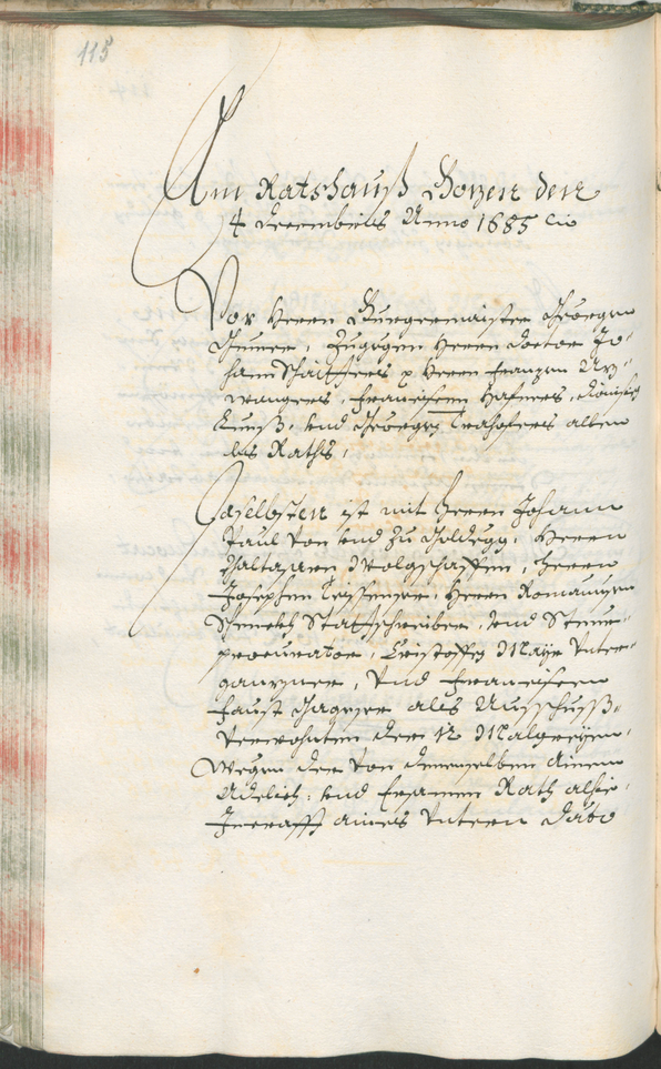 Civic Archives of Bozen-Bolzano - BOhisto Ratsprotokoll 1685/87 