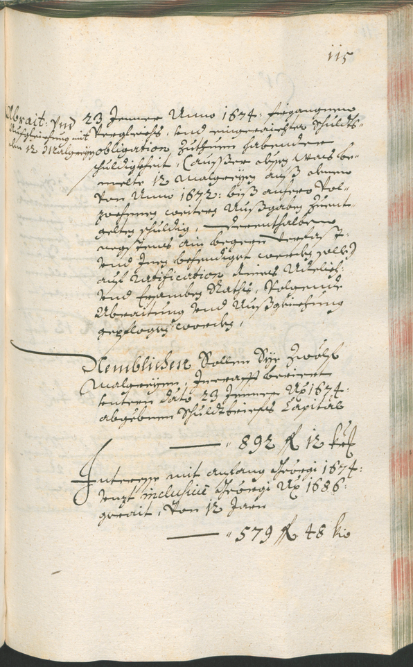 Stadtarchiv Bozen - BOhisto Ratsprotokoll 1685/87 