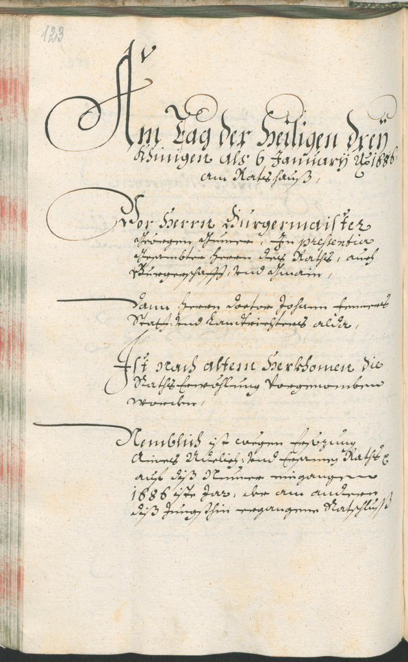 Civic Archives of Bozen-Bolzano - BOhisto Ratsprotokoll 1685/87 