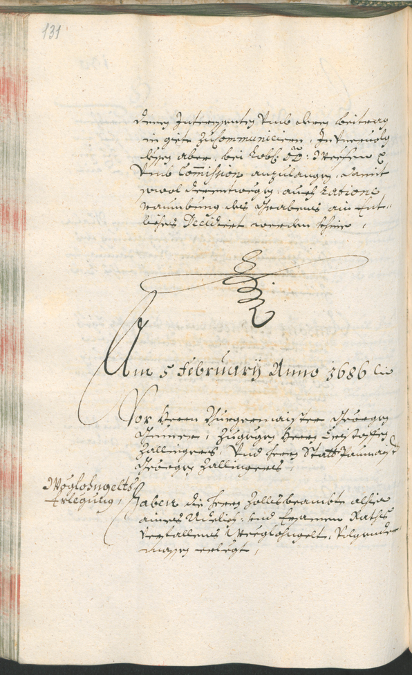 Civic Archives of Bozen-Bolzano - BOhisto Ratsprotokoll 1685/87 