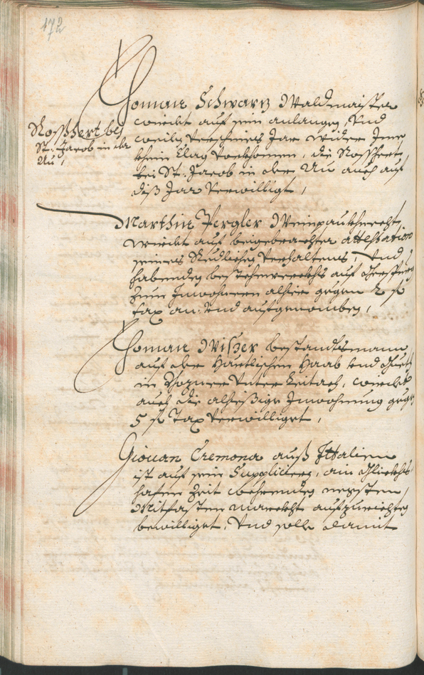 Stadtarchiv Bozen - BOhisto Ratsprotokoll 1685/87 