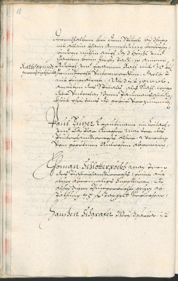 Stadtarchiv Bozen - BOhisto Ratsprotokoll 1685/87 