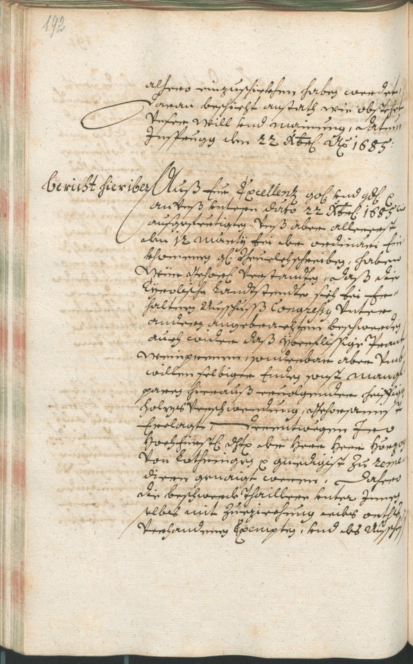 Stadtarchiv Bozen - BOhisto Ratsprotokoll 1685/87 