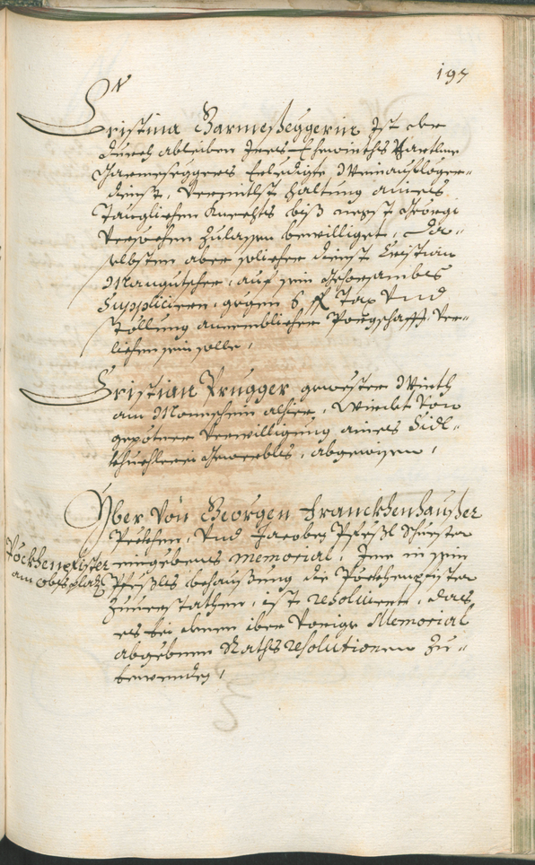 Stadtarchiv Bozen - BOhisto Ratsprotokoll 1685/87 