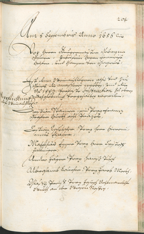 Archivio Storico della Città di Bolzano - BOhisto protocollo consiliare 1685/87 