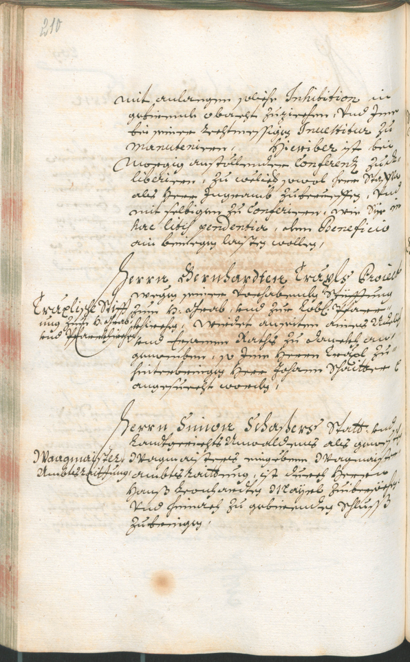 Stadtarchiv Bozen - BOhisto Ratsprotokoll 1685/87 