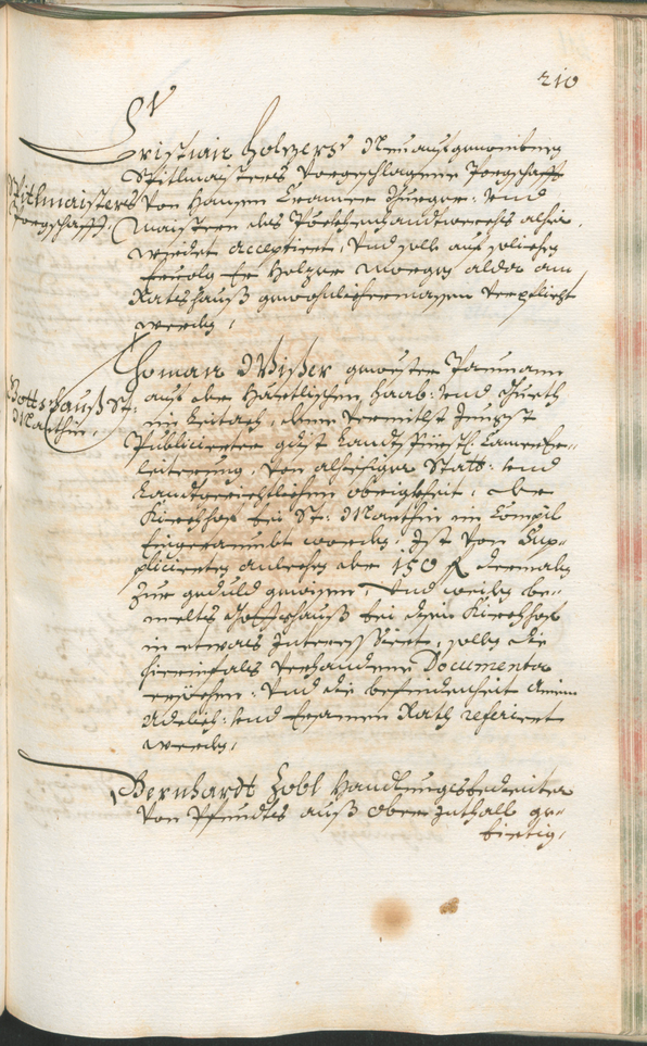 Stadtarchiv Bozen - BOhisto Ratsprotokoll 1685/87 