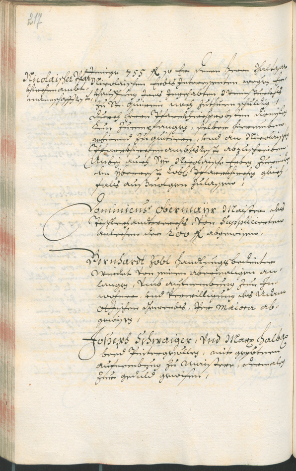 Stadtarchiv Bozen - BOhisto Ratsprotokoll 1685/87 