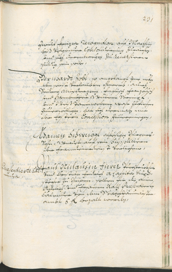 Stadtarchiv Bozen - BOhisto Ratsprotokoll 1685/87 