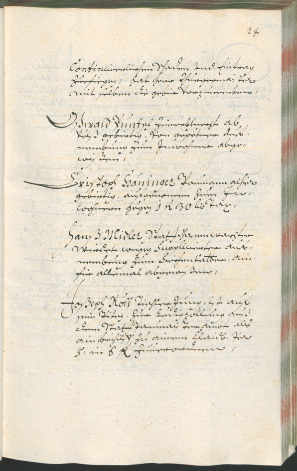 Stadtarchiv Bozen - BOhisto Ratsprotokoll 1685/87 