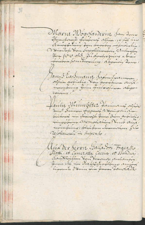 Stadtarchiv Bozen - BOhisto Ratsprotokoll 1685/87 