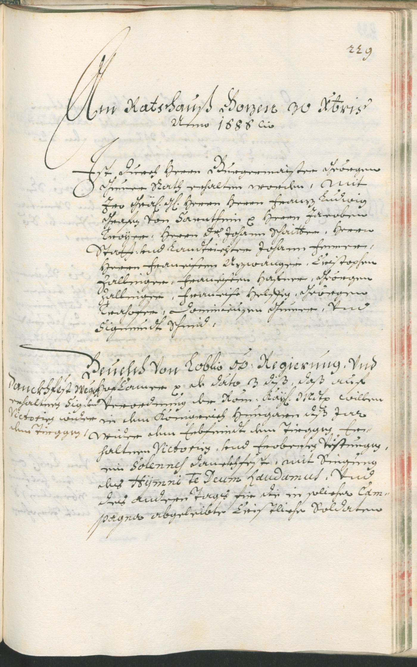 Civic Archives of Bozen-Bolzano - BOhisto Ratsprotokoll 1685/87 