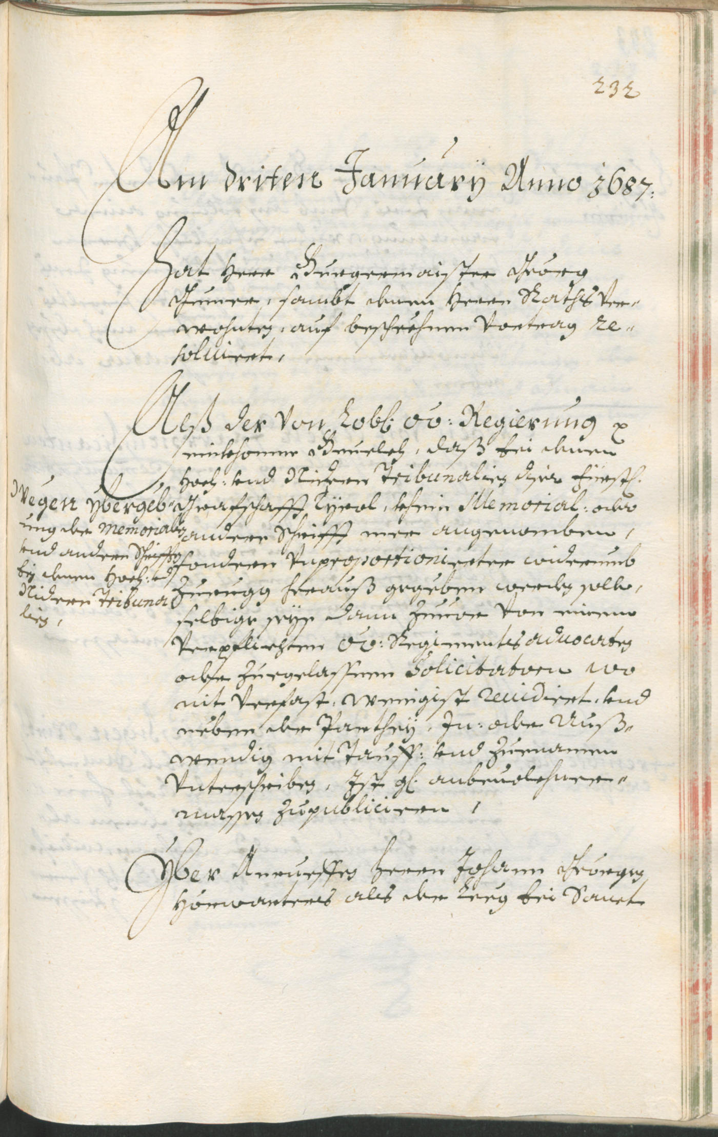 Civic Archives of Bozen-Bolzano - BOhisto Ratsprotokoll 1685/87 