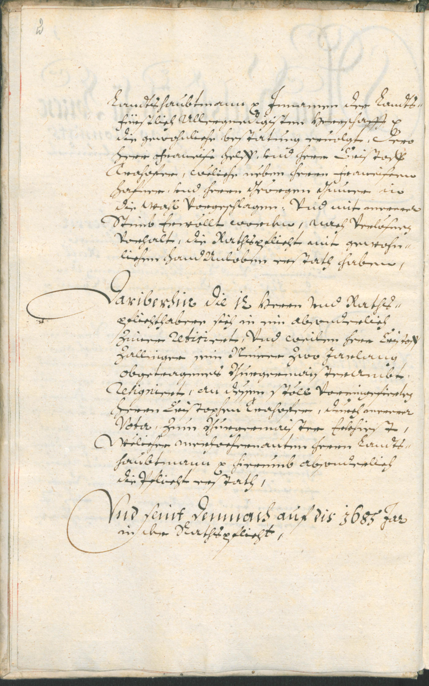 Archivio Storico della Città di Bolzano - BOhisto protocollo consiliare 1685/87 