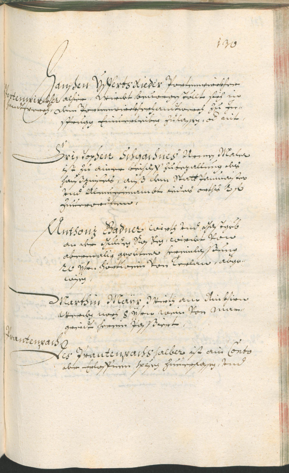 Stadtarchiv Bozen - BOhisto Ratsprotokoll 1685/87 