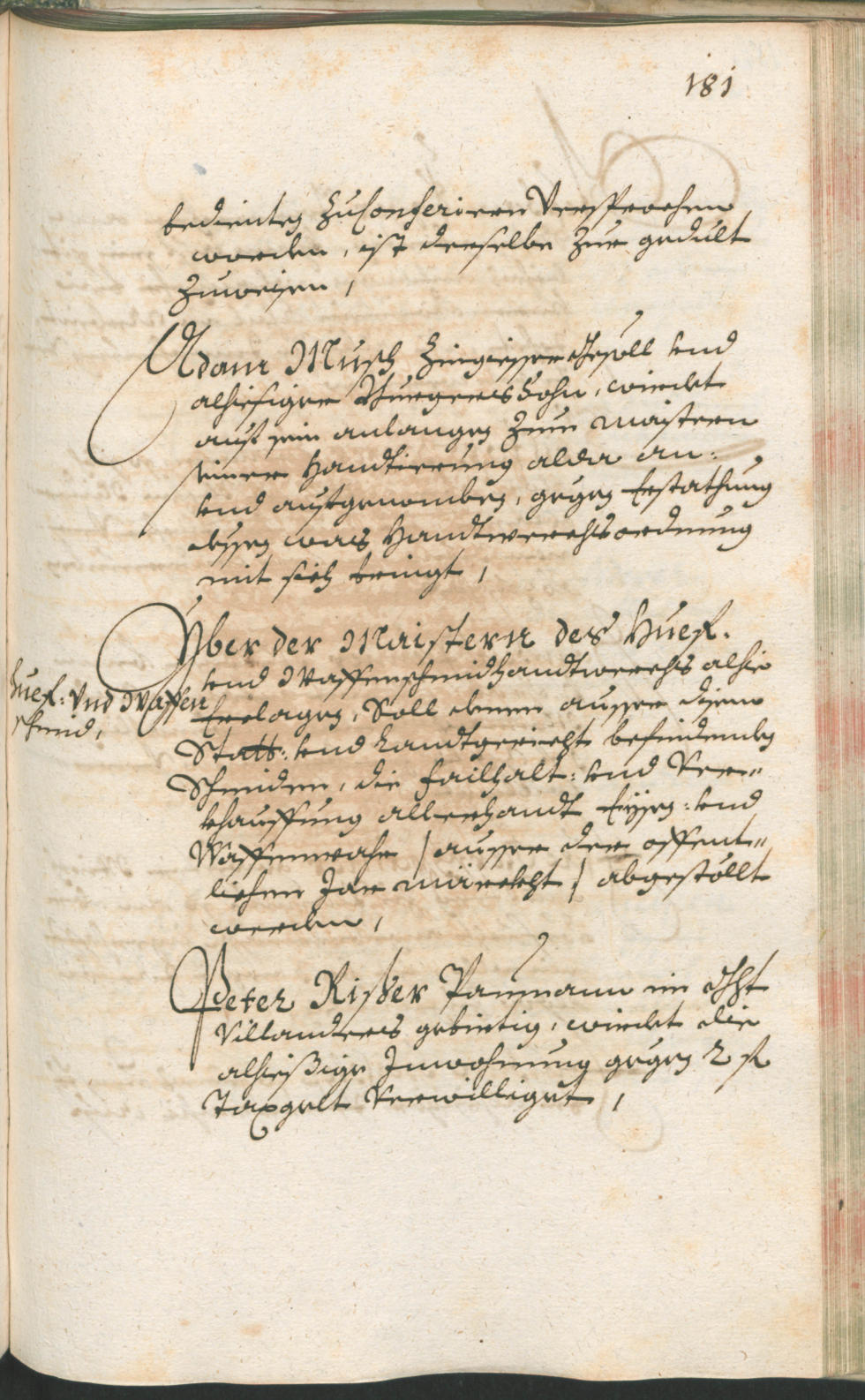 Stadtarchiv Bozen - BOhisto Ratsprotokoll 1685/87 