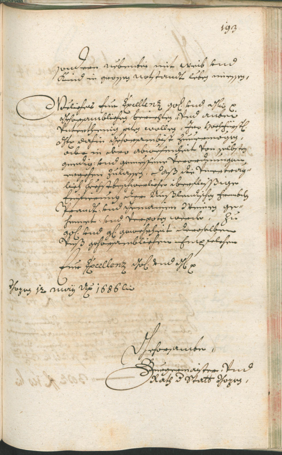 Civic Archives of Bozen-Bolzano - BOhisto Ratsprotokoll 1685/87 