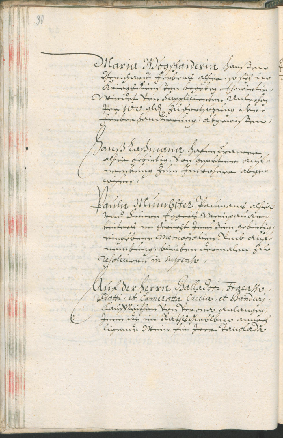 Stadtarchiv Bozen - BOhisto Ratsprotokoll 1685/87 